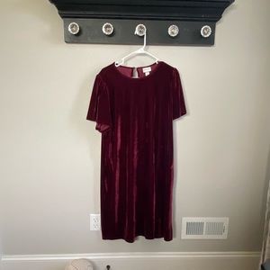 Ava and Viv velvet dress